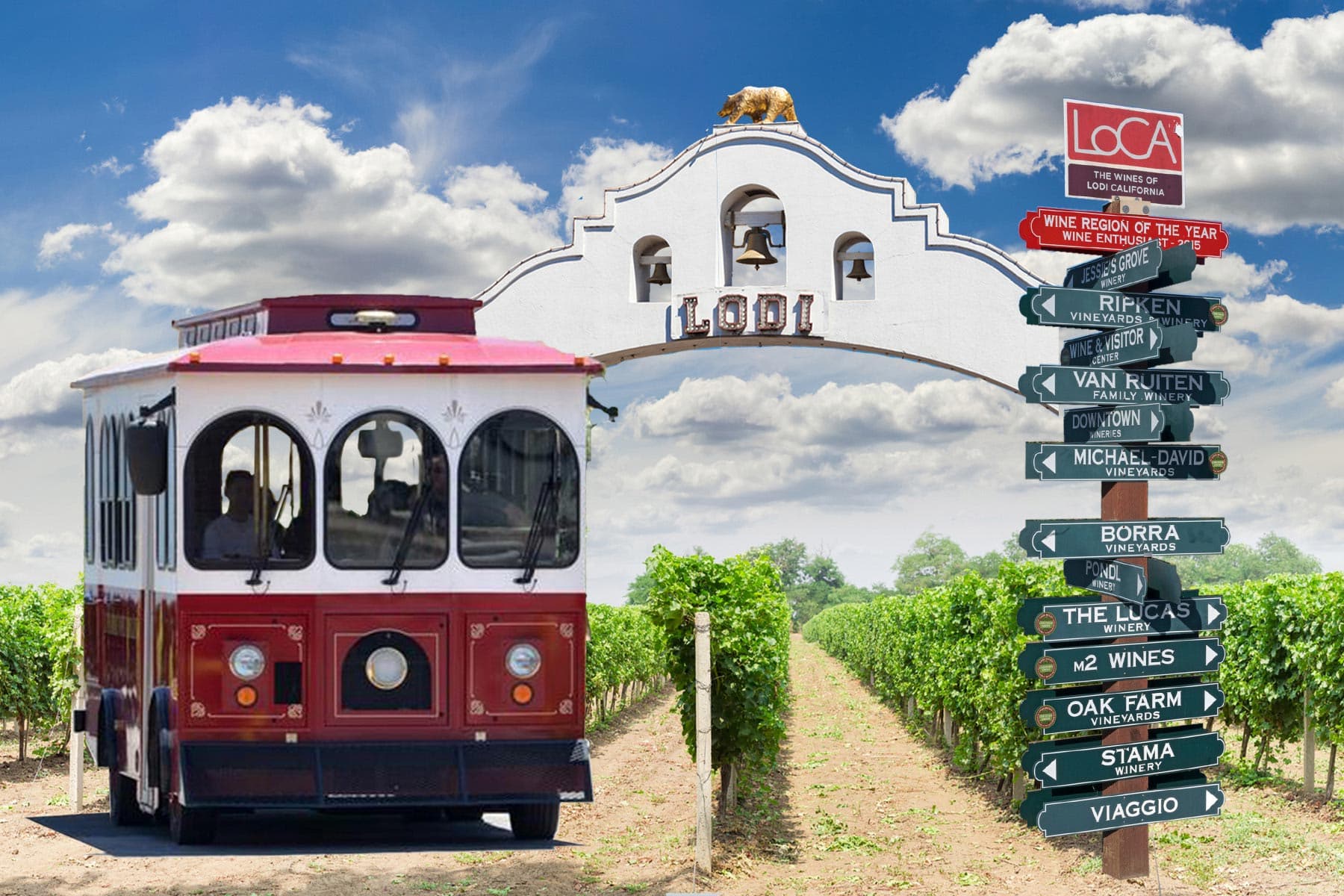 Lodi Wine Trolley moment 6